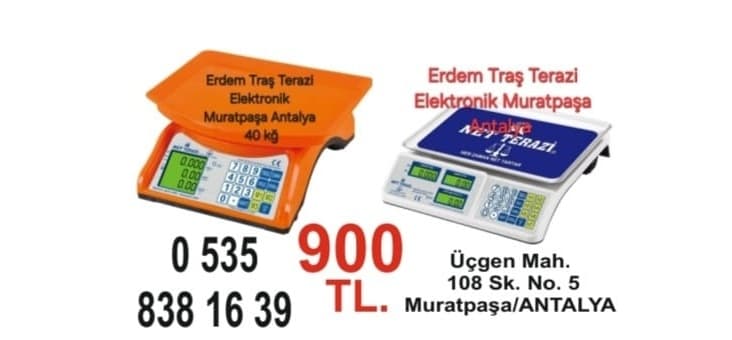 40 kg NET Terazi kampanyası